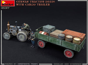 MINIART (1/35) Trattore tedesco ‌D8506‌ con ‌rimorchio da carico