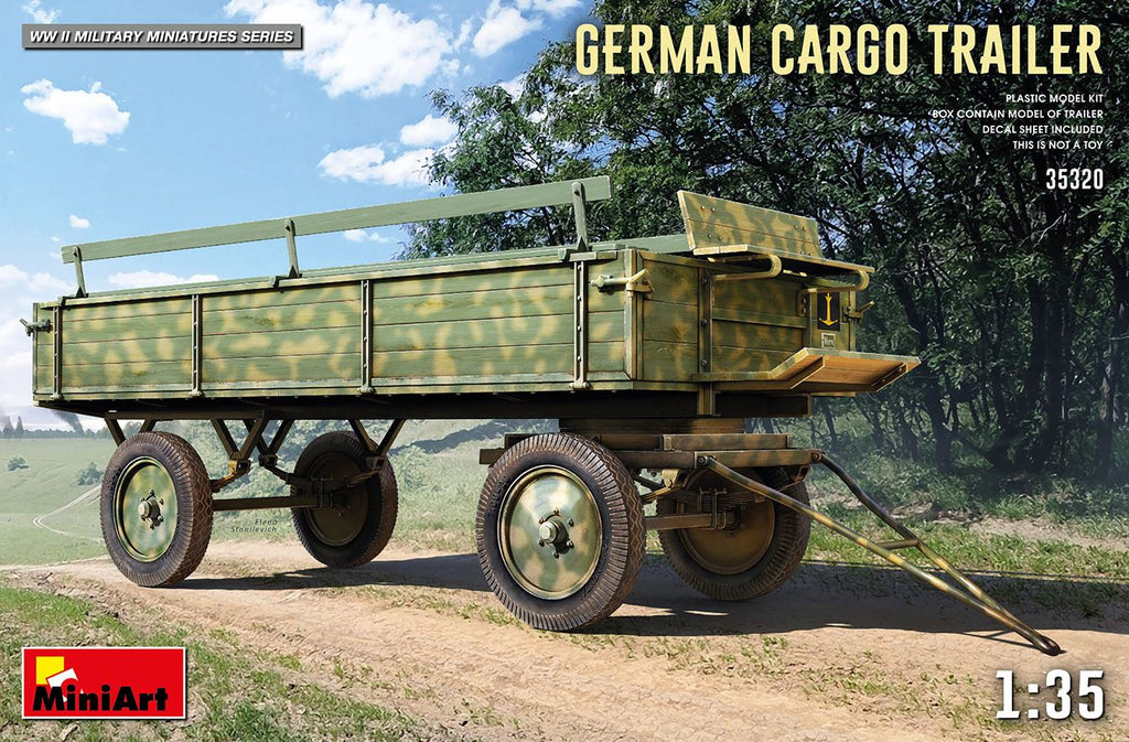 MINIART (1/35) German Cargo Trailer