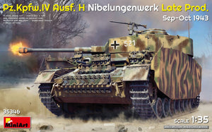 MINIART (1/35) Pz.Kpfw.IV Ausf. H Nibelungenwerk Late Prod. Sep-Oct 1943