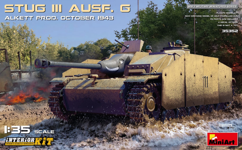 MINIART (1/35) StuG.III Ausf.G Alkett Prod. October 1943 (Interior Kit)