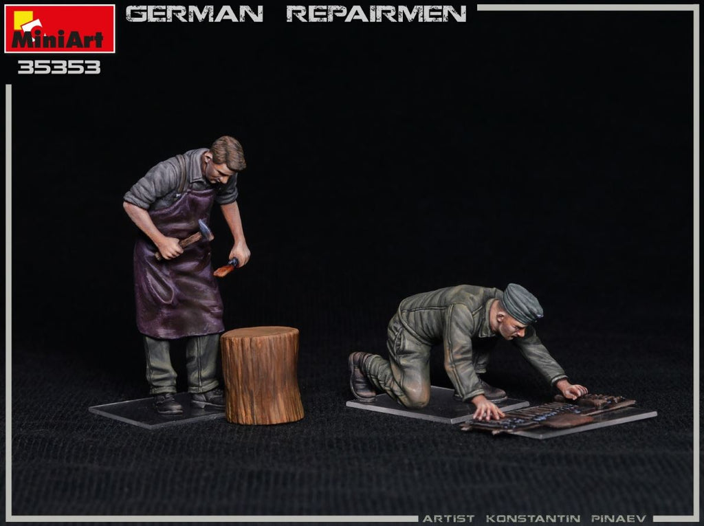 MINIART (1/35) German Tank Crew. Kharkov 1943 (Resin Heads)