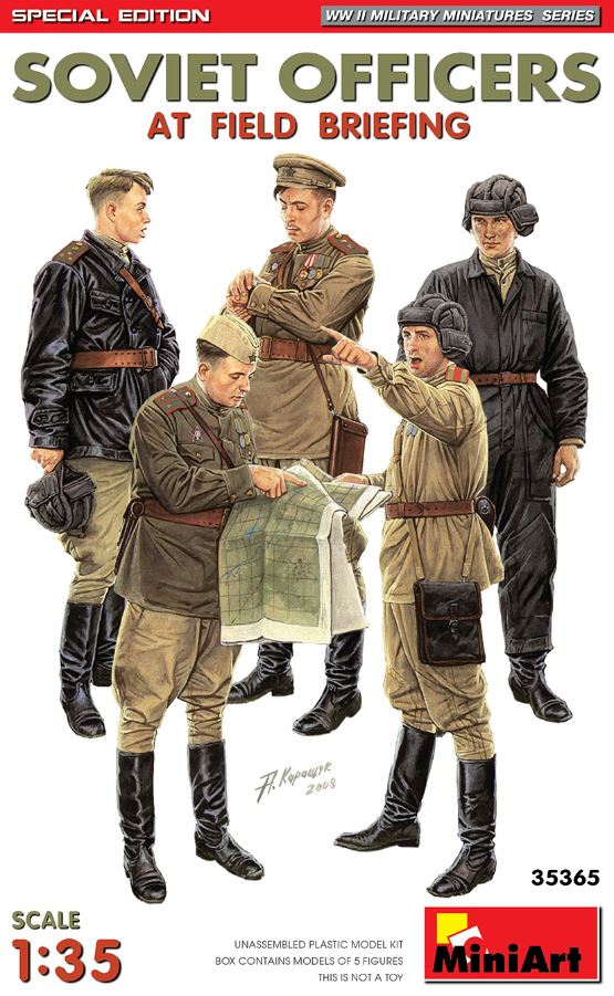 MINIART (1/35) Soviet Tank Crew Winter Uniforms