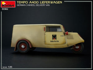 Perfil derecho de la maqueta del Tempo A400 de transporte multipropósito en escala 1:35 de Miniart con referencia 35382