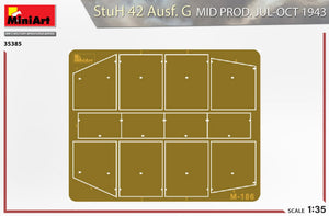 MINIART (1/35) StuH 42 Ausf. G Mid Prod. Juli-Okt 1943