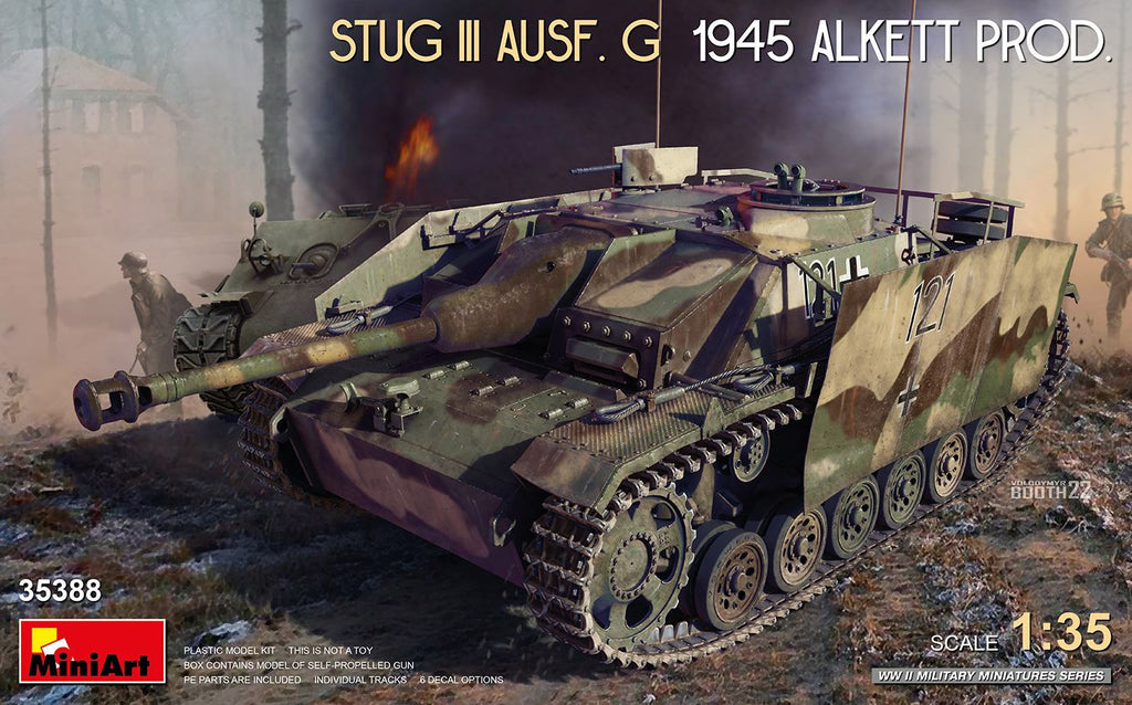 MINIART (1/35) StuG III Ausf. G 1945 Alkett Prod.