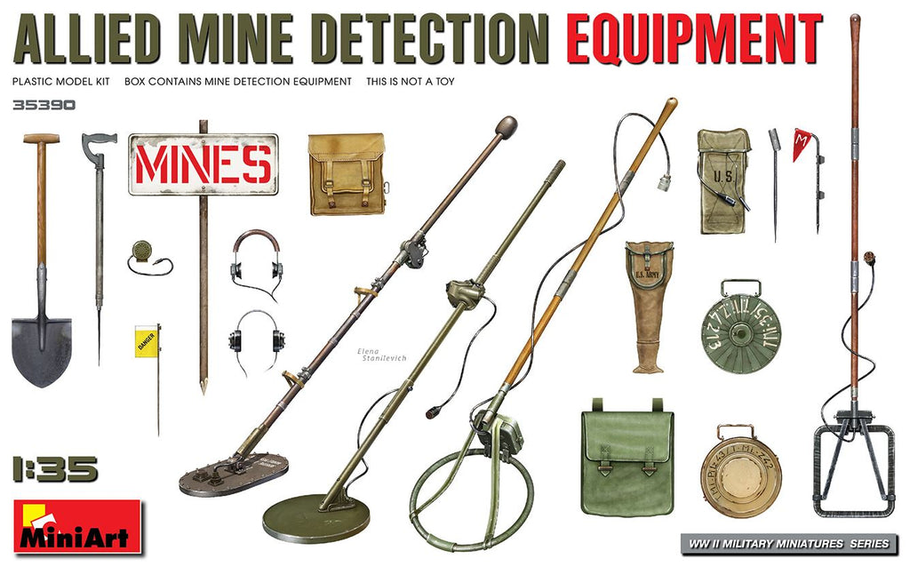 MINIART (1/35) German Grenades & Mines Set