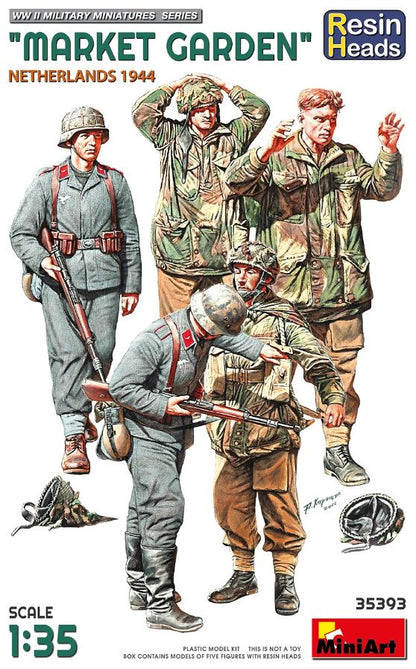 MINIART (1/35)  "Market Garden" Netherlands 1944 (Resin Heads)