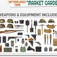 MINIART (1/35)  "Market Garden" Netherlands 1944 (Resin Heads)