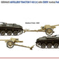 MINIART (1/35) German Artillery Tractor T-60(r) with Crew, Towing PaK40 7.5cm Gun