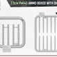 MINIART (1/35) 7.5cm PaK40 Ammo Boxes with Shells, set 1