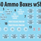 MINIART (1/35) 7.5cm PaK40 Ammo Boxes with Shells, set 2