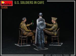 MINIART (1/35) U.S.  Soldaten im Café