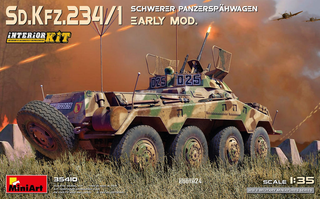 MINIART (1/35) Sd.Kfz.234/1 Schwerer Panzerspähwagen Early Mod. - Interior Kit