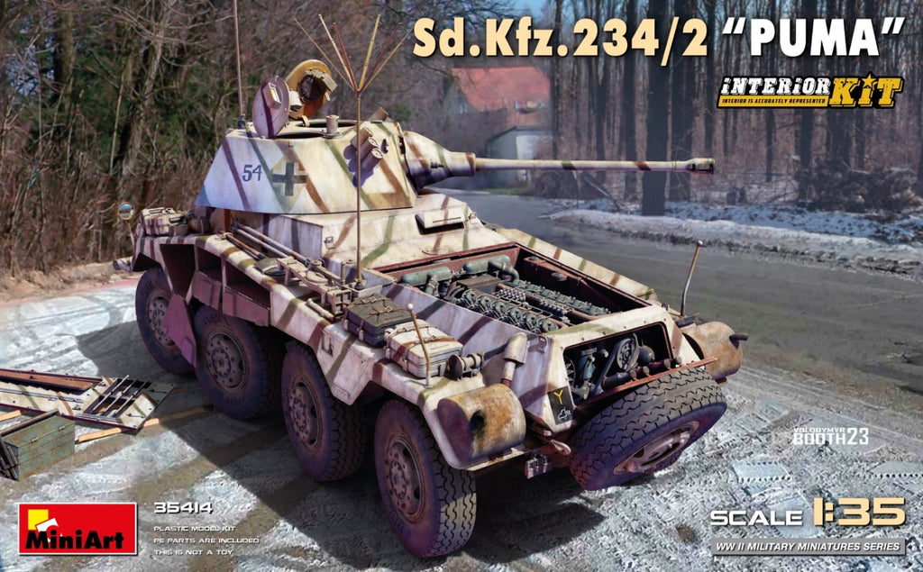 MINIART (1/35) Sd.Kfz.234/2 PUMA Interior Kit
