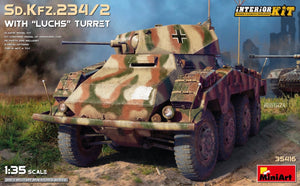MINIART (1/35) Sd.Kfz.234/2 with "Luchs" Turret - Interior Kit
