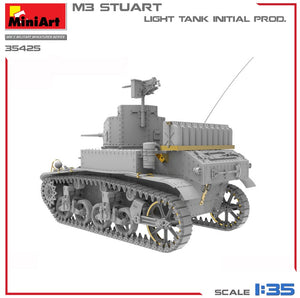 MINIART (1/35) M3 Stuart Light Tank - Initial Production