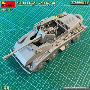 MINIART (1/35) Sd.Kfz. 234/4 Schwerer Panzerspähwagen 7,5cm - Interior Kit
