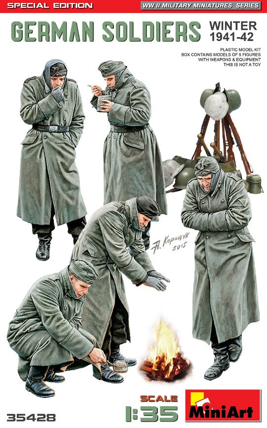 MINIART (1/35) German Soldiers Winter 1941-42