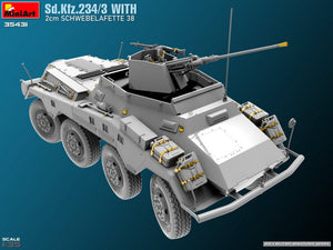 MINIART (1/35) Sd.Kfz.234/3 With 2cm Schwebelafette 38