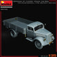 MINIART (1/35) Deutscher 3t-Lastkraftwagen 3.6-36S. Pritsche-Normal-Militärdienst