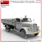 MINIART (1/35) Deutscher 3t-Lastkraftwagen 3.6-36S. Pritsche-Normal-Militärdienst