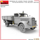 MINIART (1/35) Deutscher 3t-Lastkraftwagen 3.6-36S. Pritsche-Normal-Militärdienst