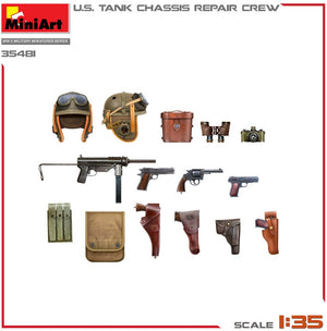 MINIART (1/35) U.S.  Tank Chassis Repair Crew