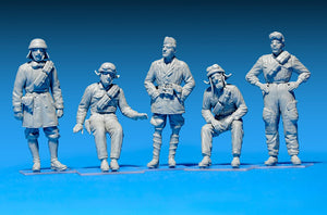 MINIART (1/35) Italian Tank Crew - Resin Heads