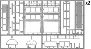 MINIART (1/35) Accessories for buildings