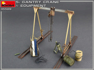 MINIART (1/35) 5 Ton Gantry Crane and Equipment