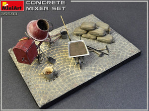 MINIART (1/35) Concrete Mixer Set