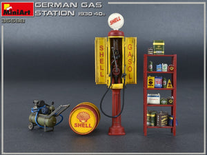 MINIART (1/35) German Gas Station 1930-40s