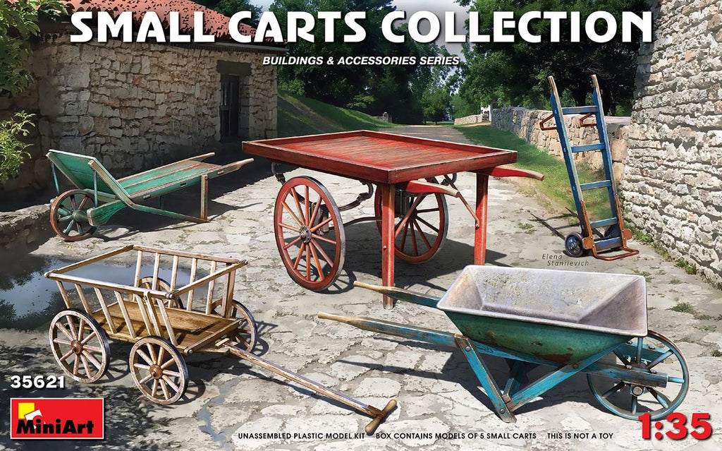 MINIART (1/35) Small Carts Collection