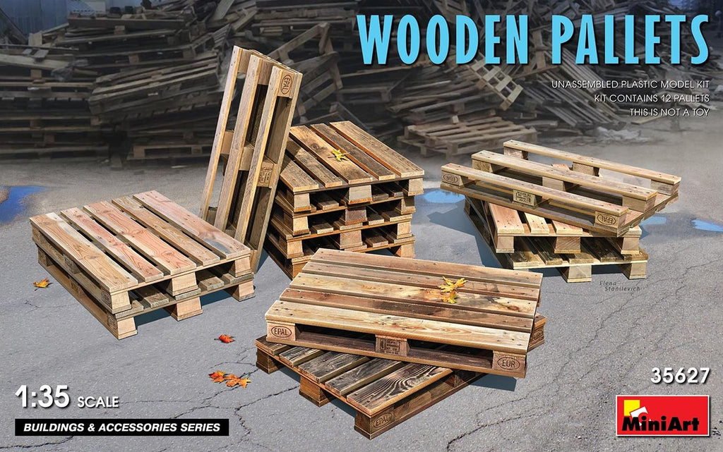 MINIART (1/35) Wooden Pallets (Palets de Madera)