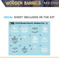 MINIART (1/35) Wooden Barrels. Medium Size