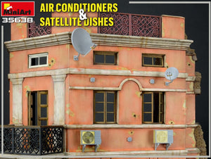 MINIART (1/35) Air Conditioner & Satelite Dishes
