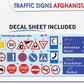 MINIART (1/35) Traffic Signs Afghanistan 2000's