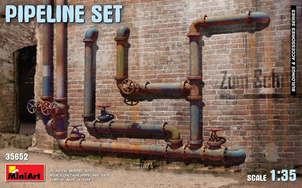 MINIART (1/35) Pipeline Set