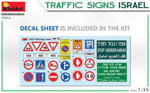 MINIART (1/35) Traffic Signs, Israel