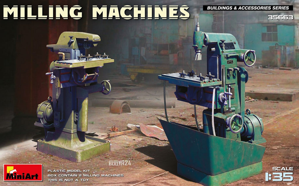 MINIART (1/35) Milling Machines