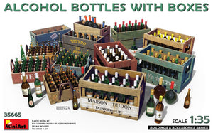 MINIART (1/35) Alcohol Bottles With Boxes