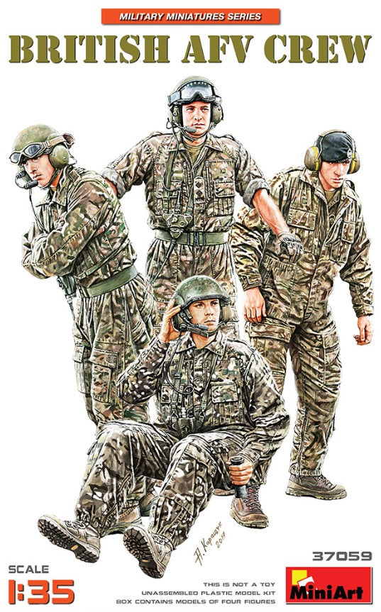 MINIART (1/35) British AFV Crew