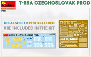 MINIART (1/35) T-55A Czechoslovak Production