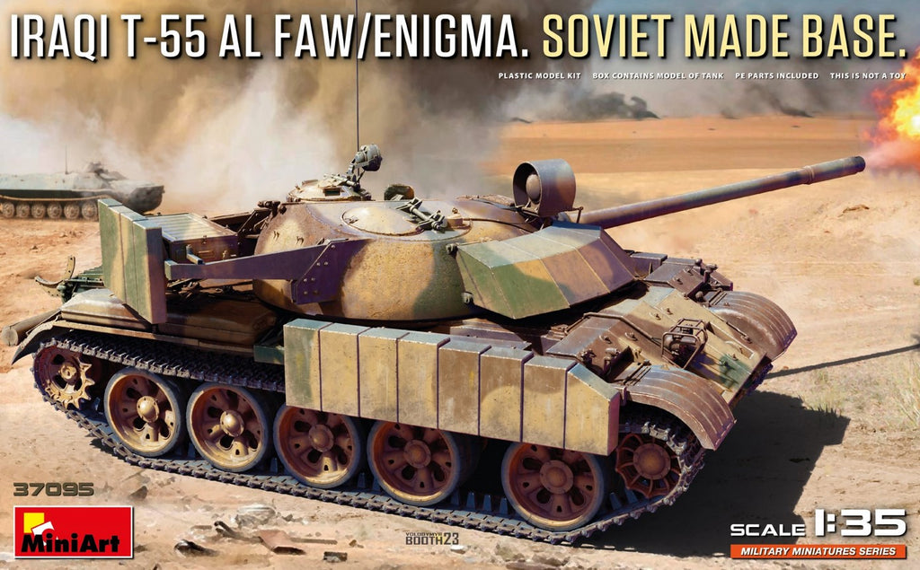 MINIART (1/35) Iraqi T-55 Al Faw/Enigma - Soviet Made Base