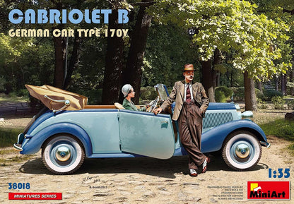 MINIART (1/35) Cabriolet B German Car Type 170V
