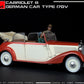 MINIART (1/35) Cabriolet B German Car Type 170V