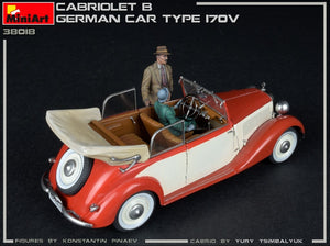 MINIART (1/35) Cabriolet B Tipo di automobile tedesca 170V