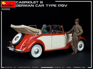 MINIART (1/35) Cabriolet B German Car Type 170V