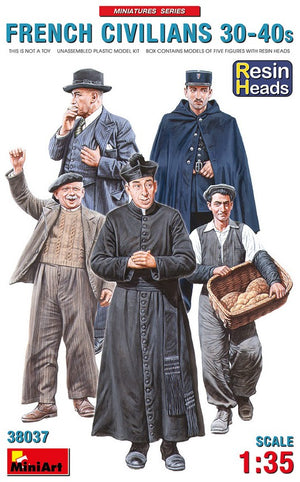 MINIART (1/35) French Civilians 30-40s