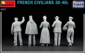 MINIART (1/35) Civils Français 30-40 ans